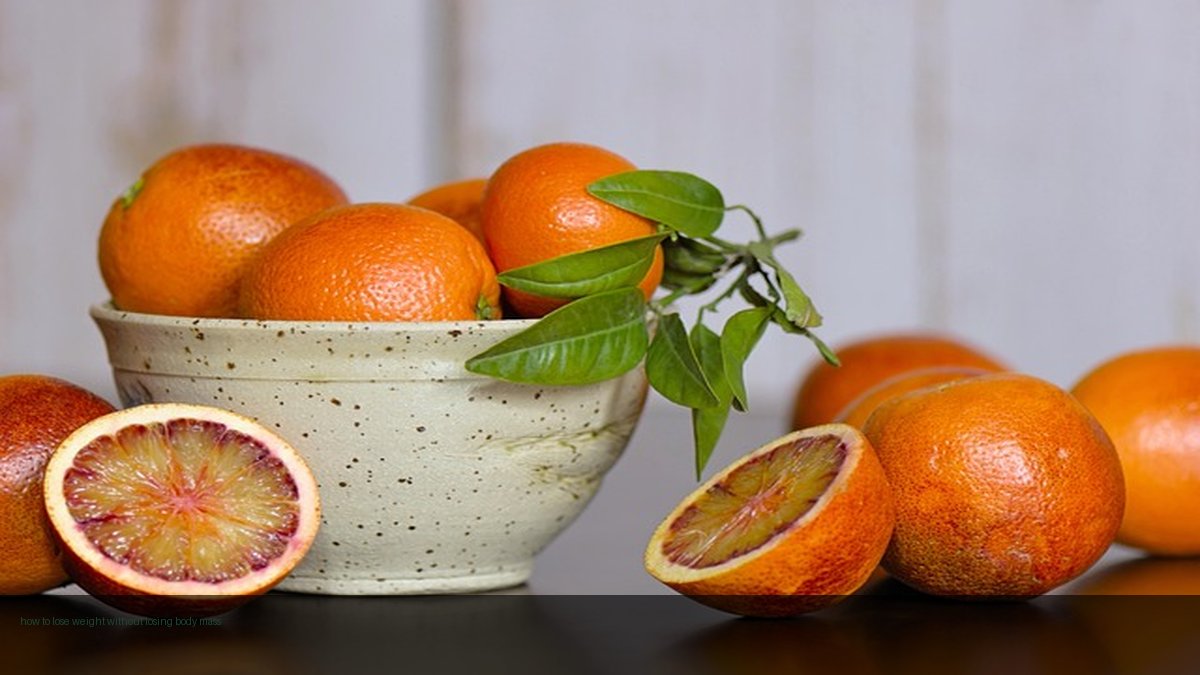 how to lose weight without losing body mass